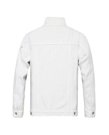 Ripped Sleeve Denim Jackets - Constantly Create Shop